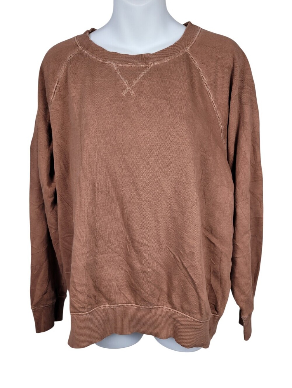 2/$20 Old Navy Brown Sweatshirt Top Size: Large